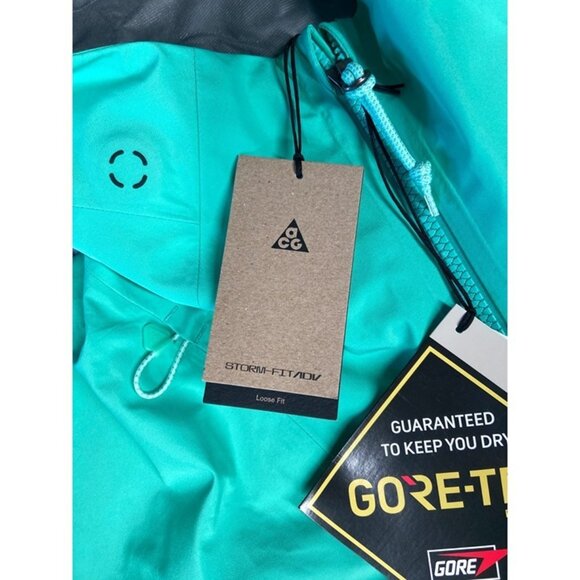 Nike ACG Storm-FIT ADV Gore-TEX Misery Ridge Jacket Size 2XL Men Light Menta - Picture 7 of 8